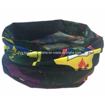 OEM Produce Cheap Logo Printed Snowboard Sports Multifunctional Seamless Bandana Scarf